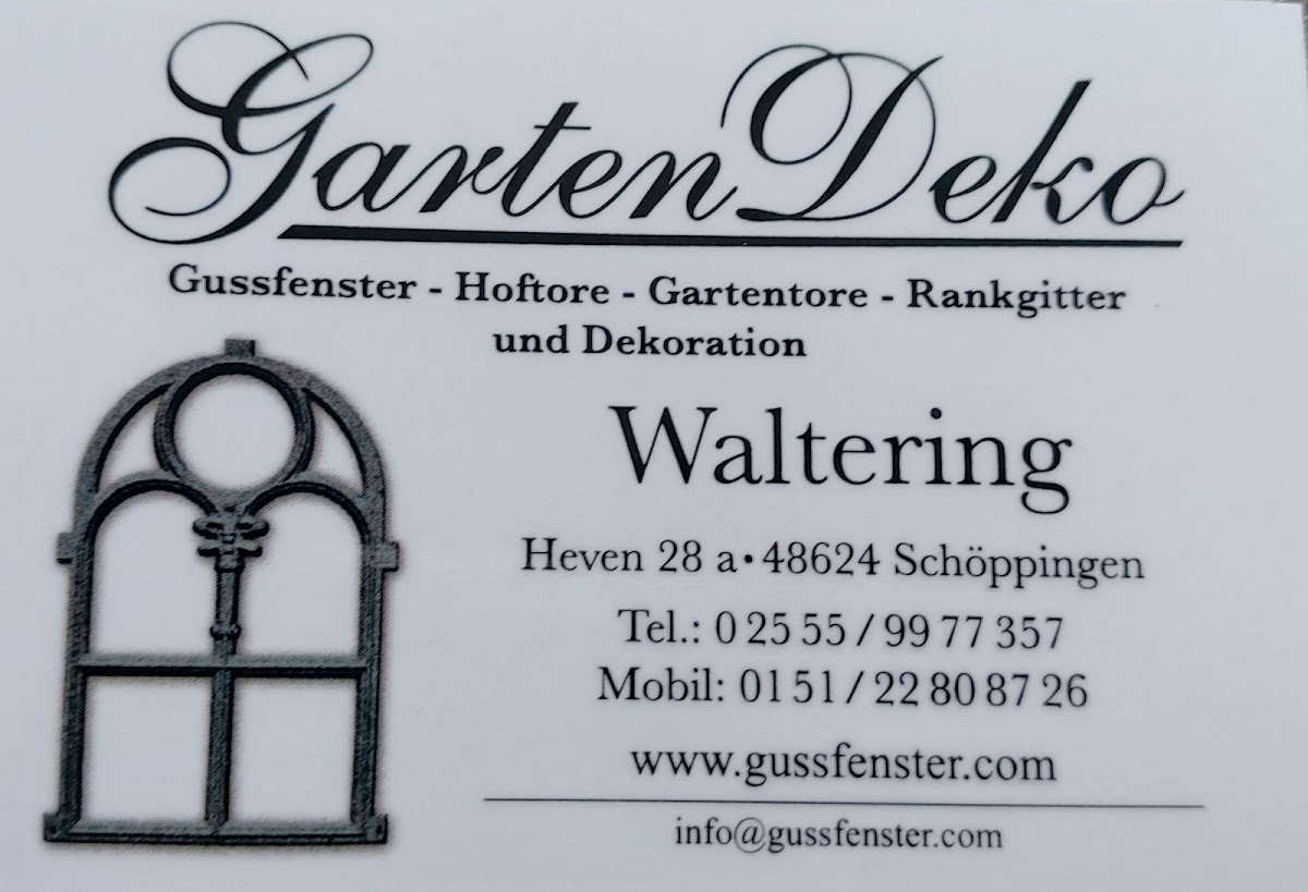 Thomas Waltering Gussfenster
