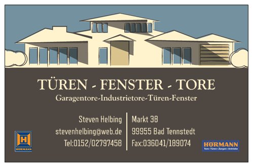 Steven Helbing Türen Fenster Tore -HÖRMANN-